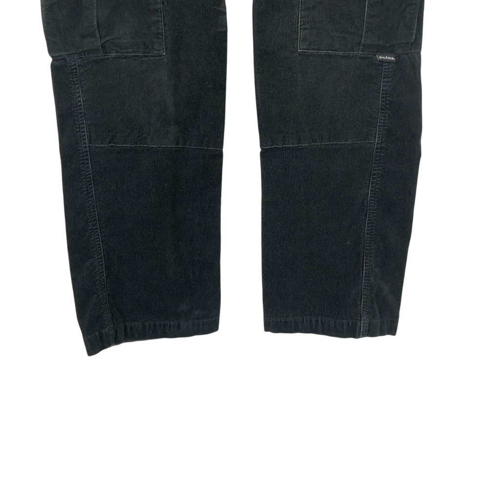 Vintage Prana Corduroy Low Rise Cargo Pants Straight Leg Small Y2K 90s Grunge - Picture 8 of 16
